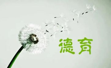 德育周的心得体会最新5篇
