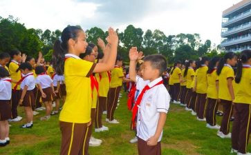 小学少先队员老队员讲话稿6篇