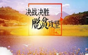 脱贫攻坚月心得体会优质7篇