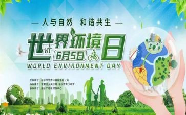20246.5环境日宣传活动方案参考5篇