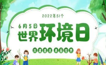 环境日宣传活动总结推荐7篇