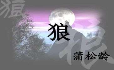 《狼》的心得体会最新6篇