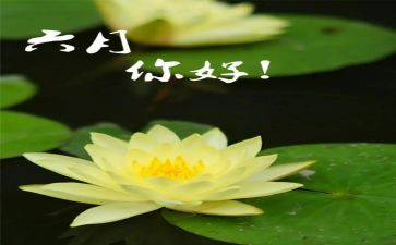 六月份中班月计划8篇