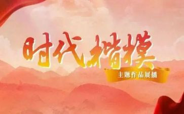 观看时代楷模们心得体会5篇