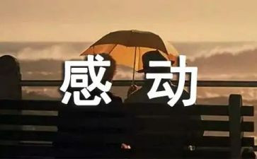 个人感动事迹5篇