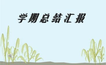 班主任学期总结的范文精选5篇