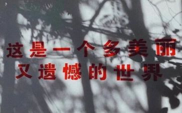 关于遗憾的作文7篇
