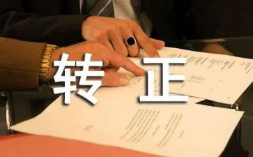 工作转正自我总结5篇